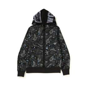 BAPE Double Hood Camouflage Multi-layer Stitching Sweatshirt(15 styles)-2167